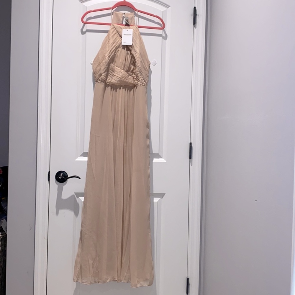 ASOS Petite Punk Champagne Dress Gorgeous